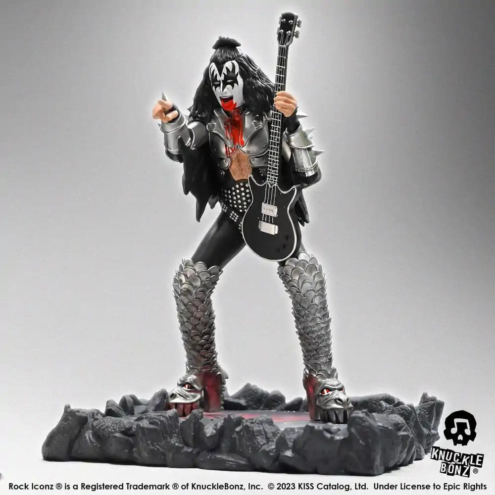 Statuie Kiss Rock Iconz The Demon (Destroyer) 22 cm poza produsului