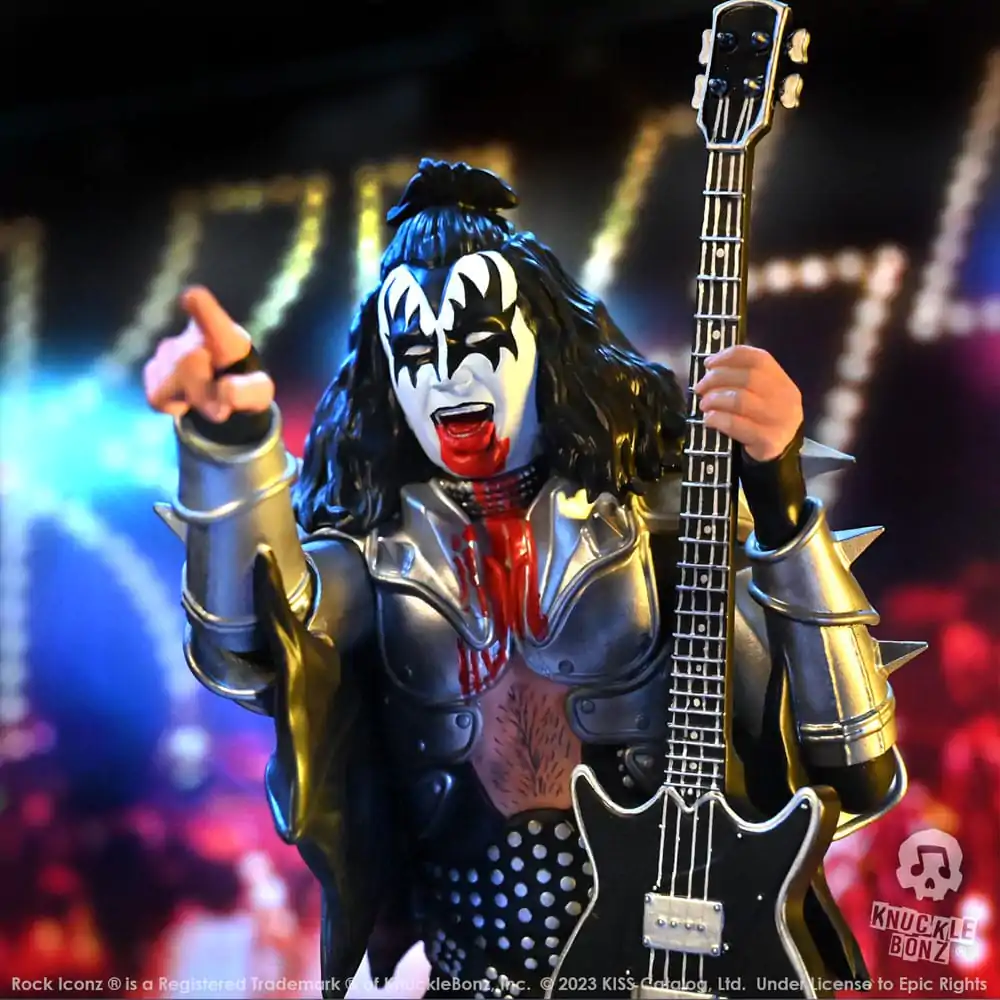 Statuie Kiss Rock Iconz The Demon (Destroyer) 22 cm poza produsului