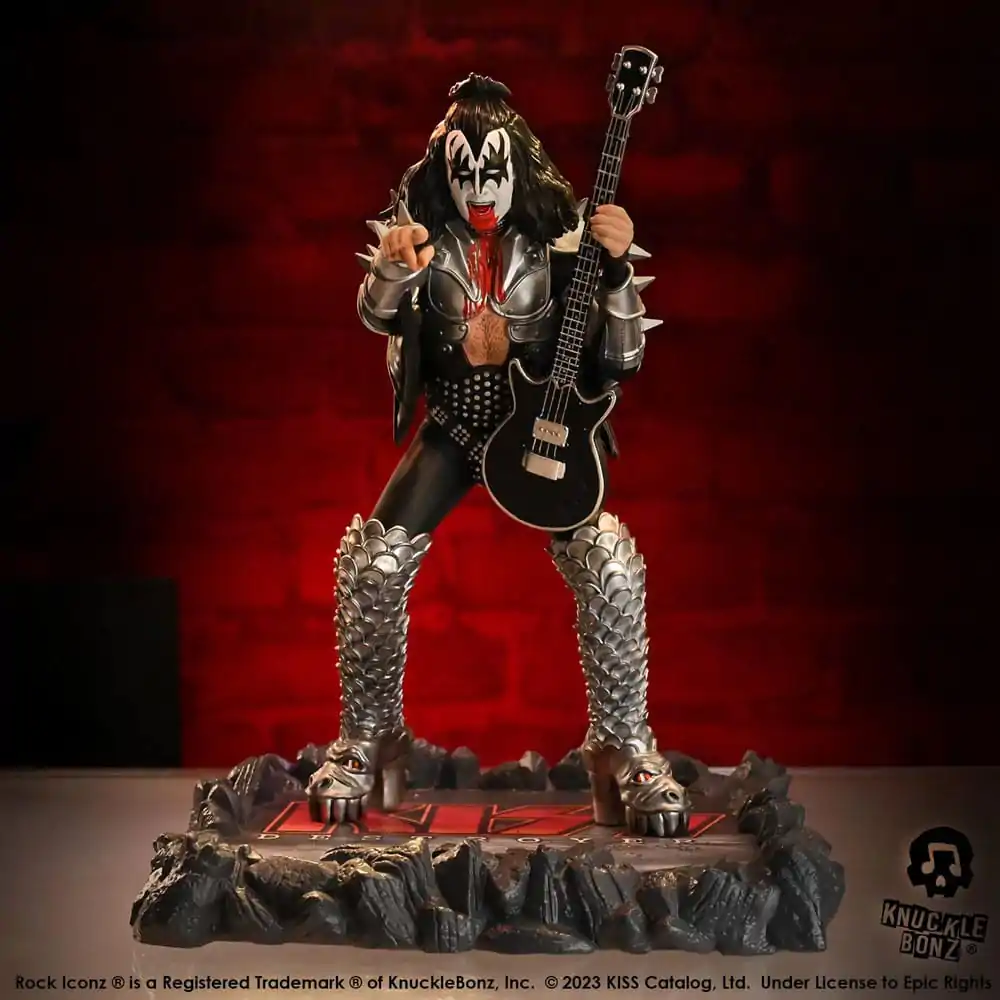 Statuie Kiss Rock Iconz The Demon (Destroyer) 22 cm poza produsului