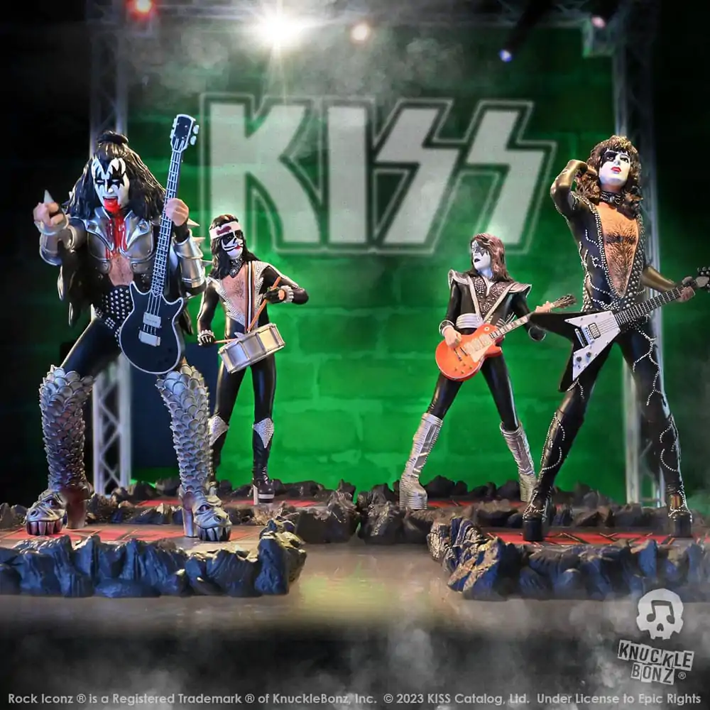 Statuie Kiss Rock Iconz The Demon (Destroyer) 22 cm poza produsului