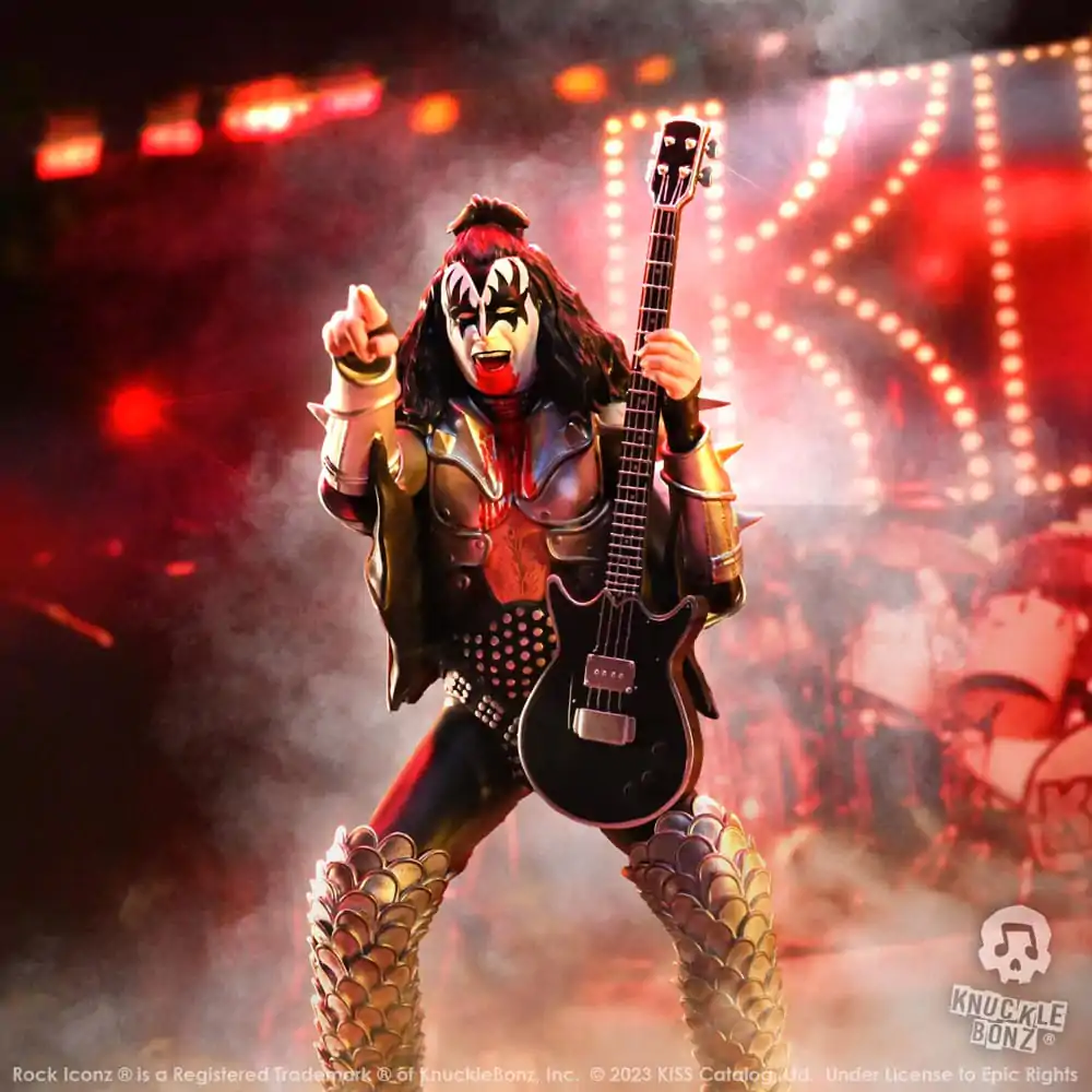 Statuie Kiss Rock Iconz The Demon (Destroyer) 22 cm poza produsului