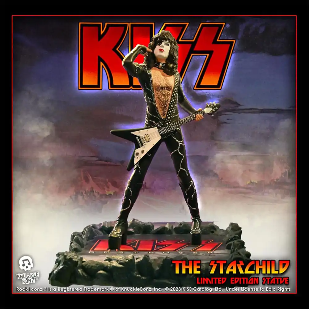 Kiss Rock Iconz Statuie The Starchild (Destroyer) 22 cm poza produsului