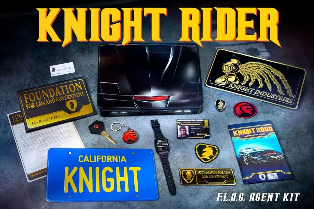 Knight Rider Gift Box Set Agent F.L.A.G poza produsului