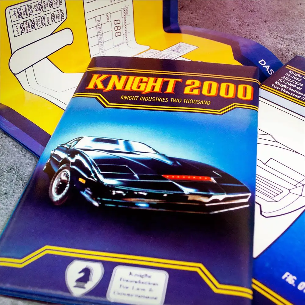 Knight Rider Gift Box Set Agent F.L.A.G poza produsului