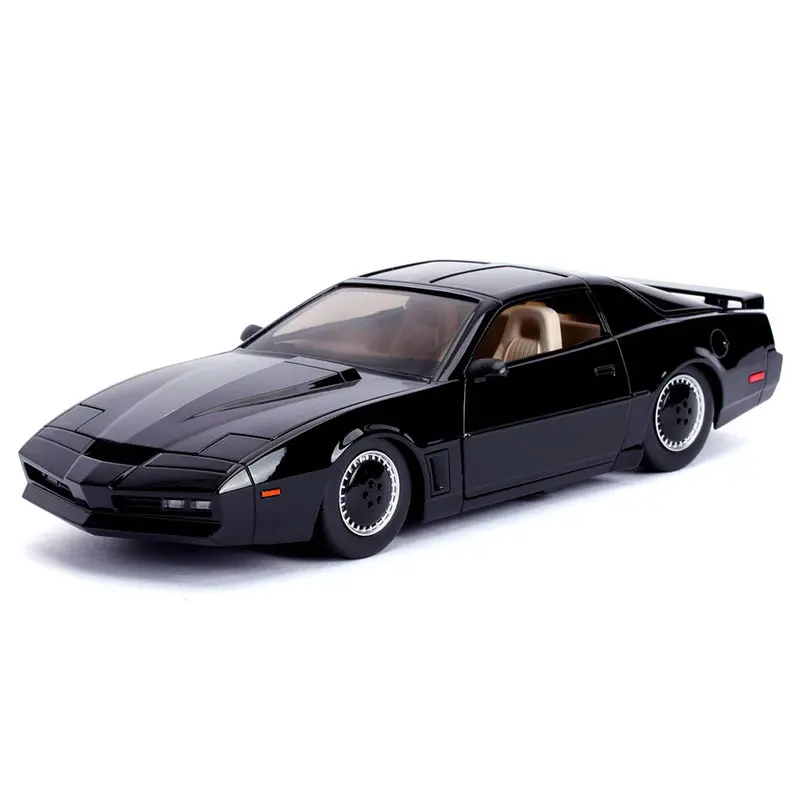 Model Diecast Knight Rider 1/24 1982 Ponitac Trans AM Try Me Kitt poza produsului