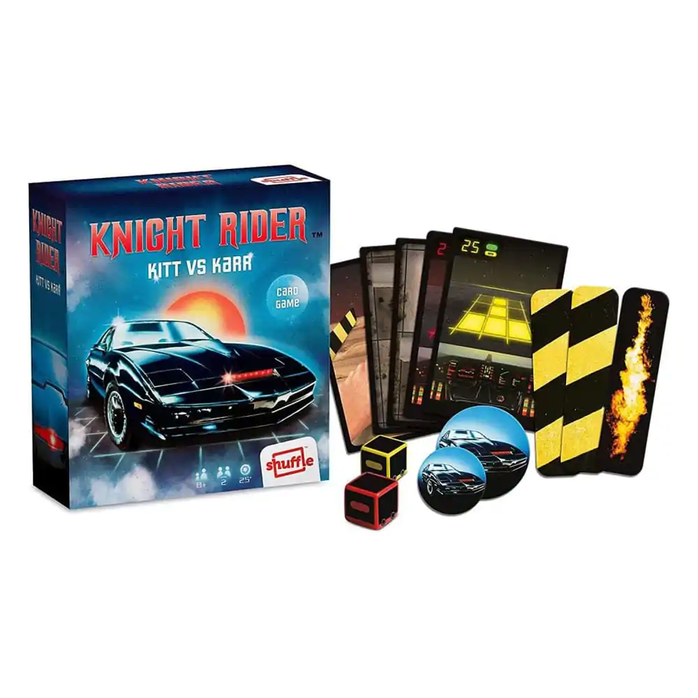 Knight Rider Joc de Cărți Kitt vs. Karr Retro poza produsului