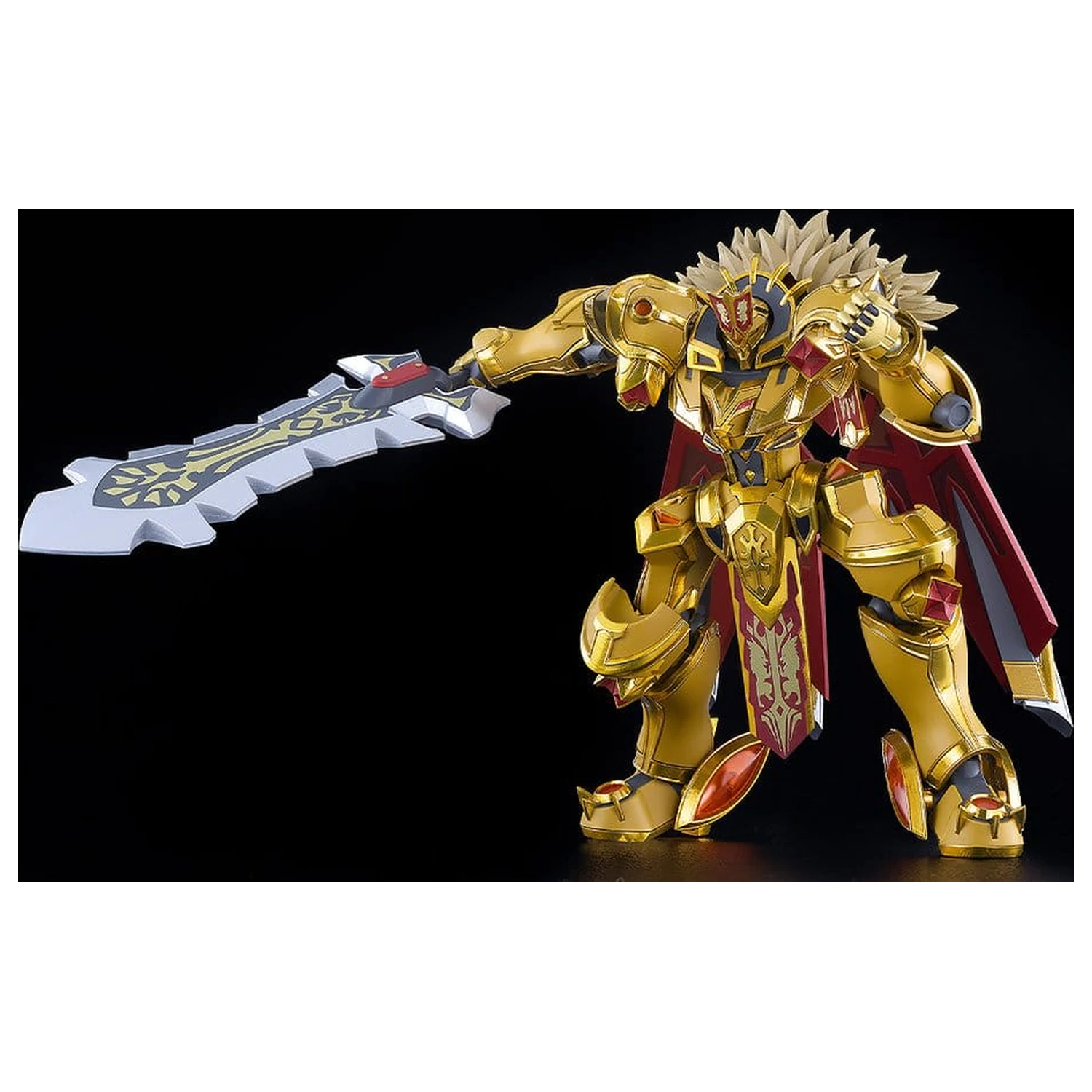 Knight's & Magic Moderoid Kit Model din Plastic Goldleo: Royal Metallic Ver. 14 cm poza produsului