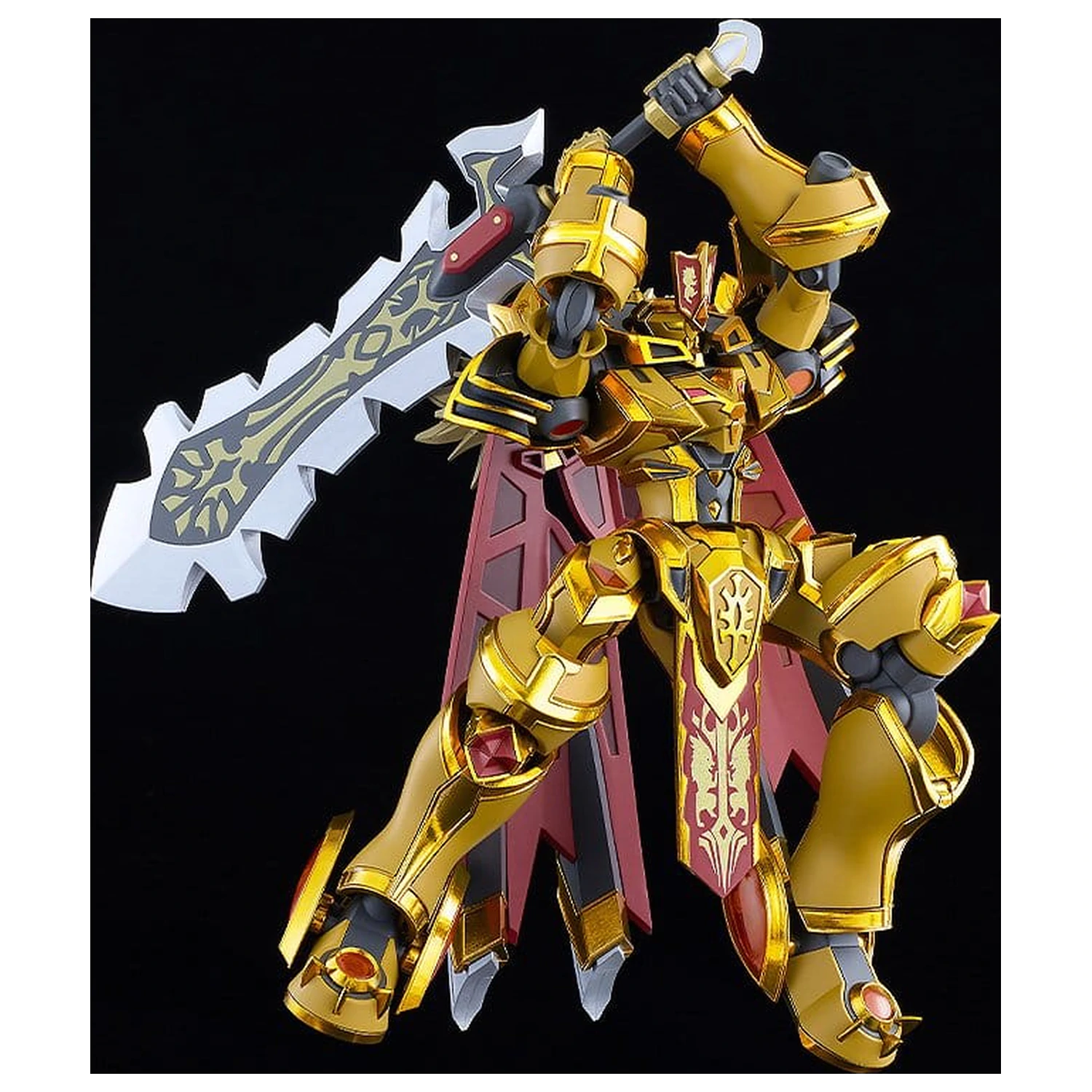 Knight's & Magic Moderoid Kit Model din Plastic Goldleo: Royal Metallic Ver. 14 cm poza produsului