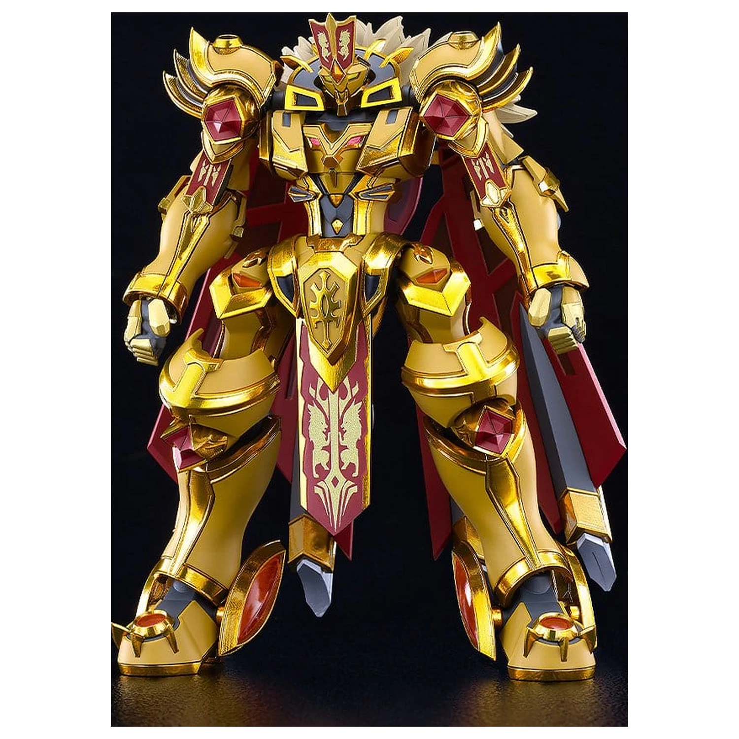 Knight's & Magic Moderoid Kit Model din Plastic Goldleo: Royal Metallic Ver. 14 cm poza produsului