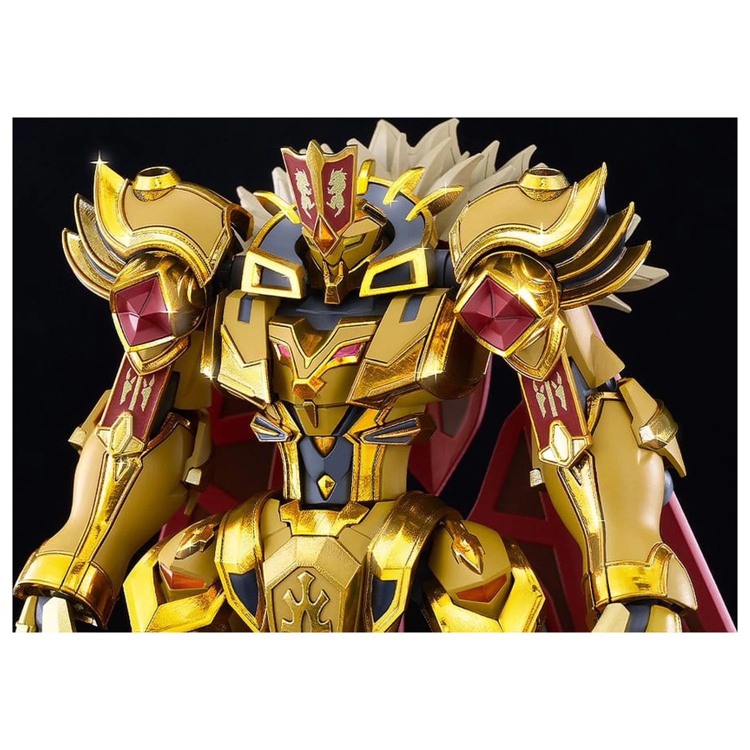 Knight's & Magic Moderoid Kit Model din Plastic Goldleo: Royal Metallic Ver. 14 cm poza produsului