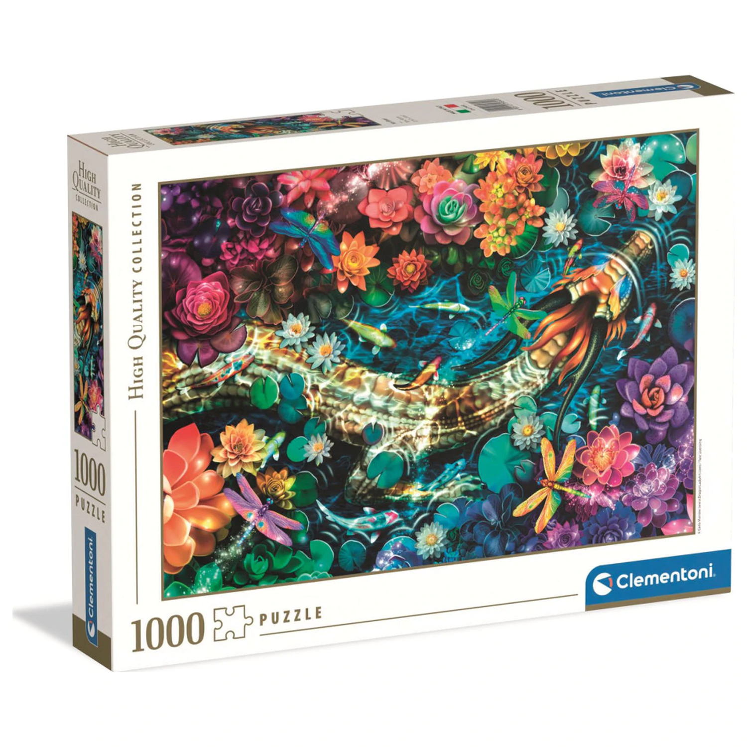 Koi River Puzzle Jigsaw 1000 piese poza produsului