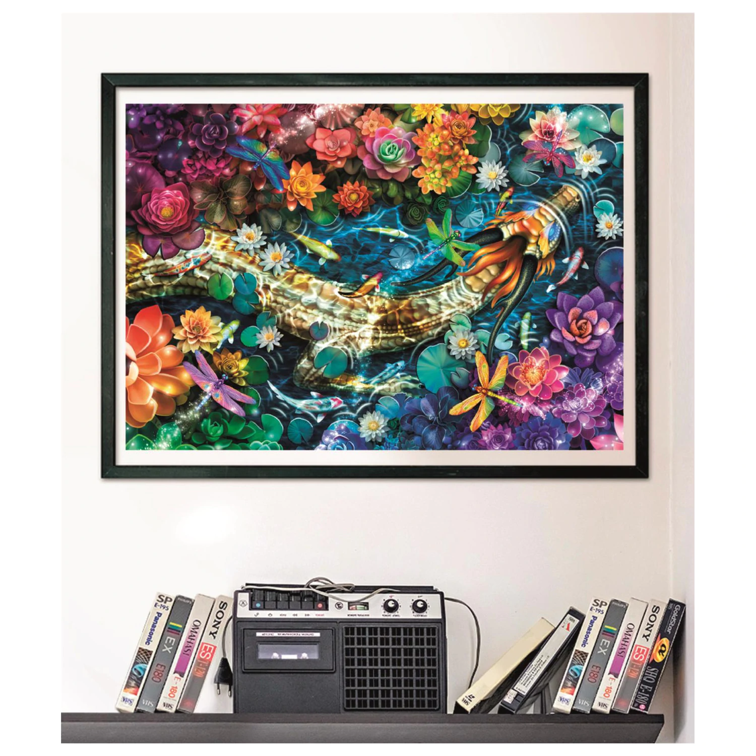 Koi River Puzzle Jigsaw 1000 piese poza produsului
