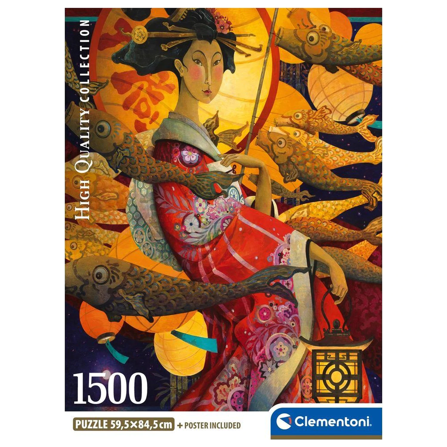 Koinobori Dance puzzle de 1500 piese poza produsului