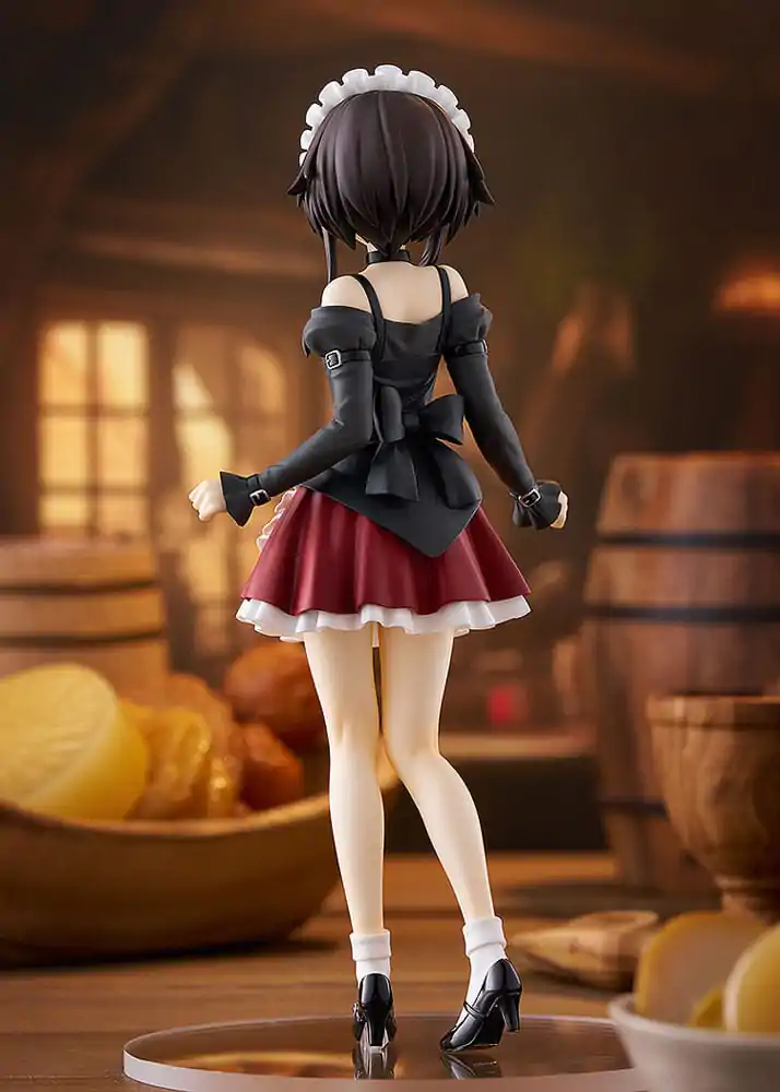 Kono Subarashii Sekai ni Bakuen wo! Statuie PVC Pop Up Parade Megumin: Uniformă de Job Part-Time Ver. Mărimea L 20 cm poza produsului