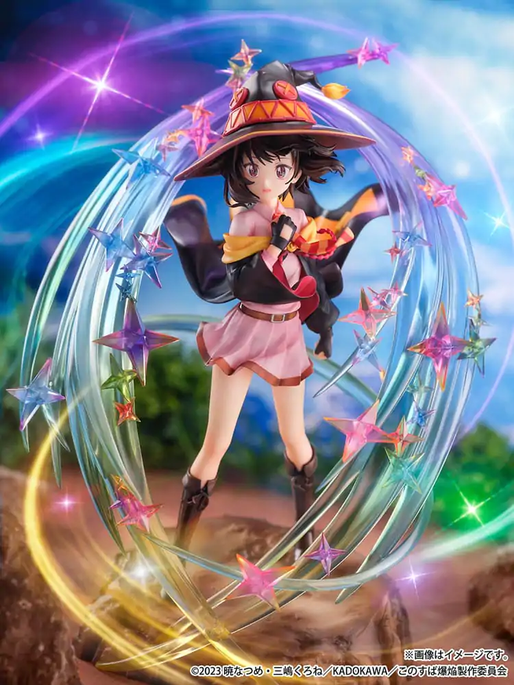 Kono Subarashii Sekai ni Shukufuku wo! Statuie 1/7 Megumin Bakuretsu Mahou e no Akogare Ver. 29 cm poza produsului
