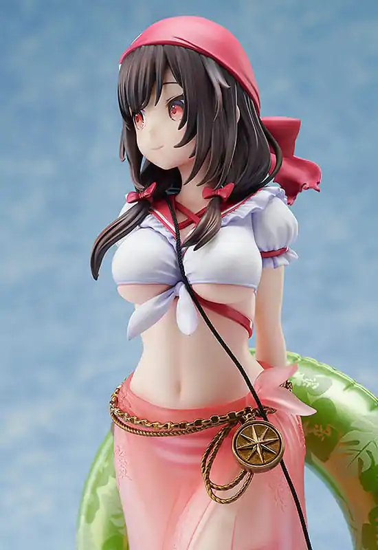 Kono Subarashii Sekai ni Shukufuku wo! Statuetă 1/7 Yunyun Light Novel Cosplay On The Beach Ver. 25 cm poza produsului