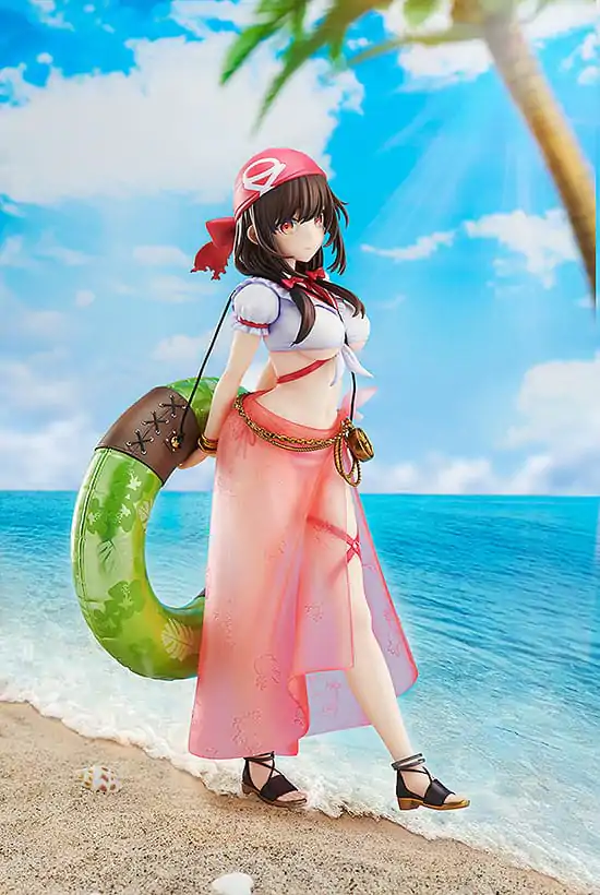 Kono Subarashii Sekai ni Shukufuku wo! Statuetă 1/7 Yunyun Light Novel Cosplay On The Beach Ver. 25 cm poza produsului