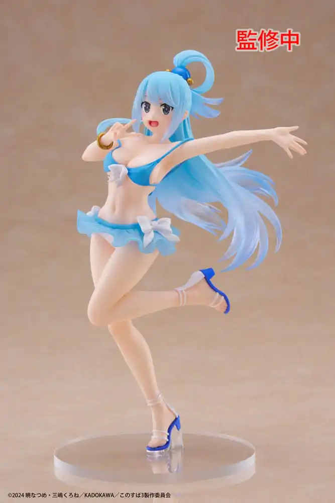 KonoSuba: God's Blessing on This Wonderful World! 3 Coreful statuie PVC Aqua Costum de Baie Ver. 18 cm poza produsului