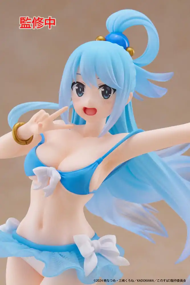 KonoSuba: God's Blessing on This Wonderful World! 3 Coreful statuie PVC Aqua Costum de Baie Ver. 18 cm poza produsului