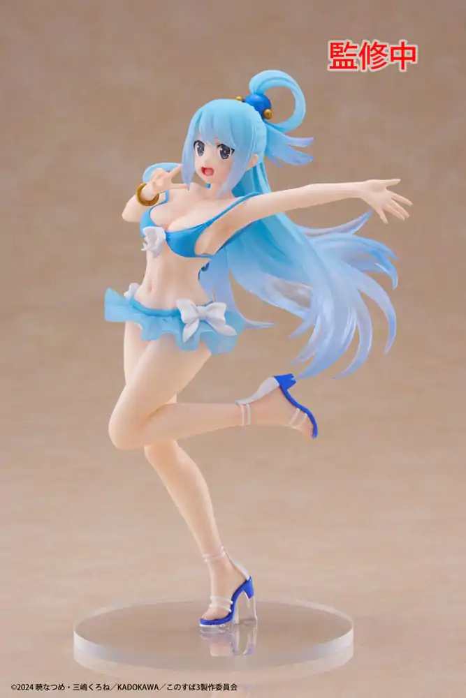 KonoSuba: God's Blessing on This Wonderful World! 3 Coreful statuie PVC Aqua Costum de Baie Ver. 18 cm poza produsului