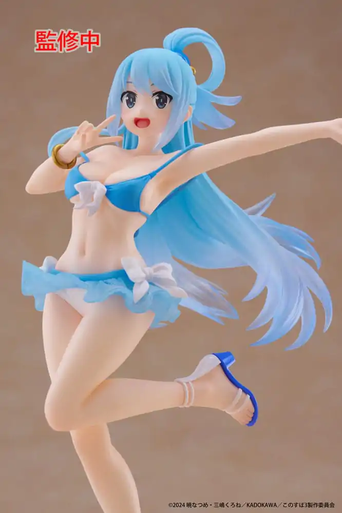 KonoSuba: God's Blessing on This Wonderful World! 3 Coreful statuie PVC Aqua Costum de Baie Ver. 18 cm poza produsului