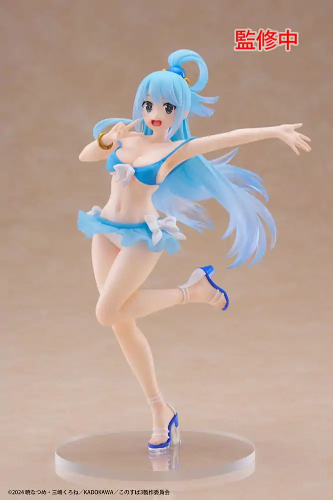 KonoSuba: God's Blessing on This Wonderful World! 3 Coreful statuie PVC Aqua Costum de Baie Ver. 18 cm poza produsului