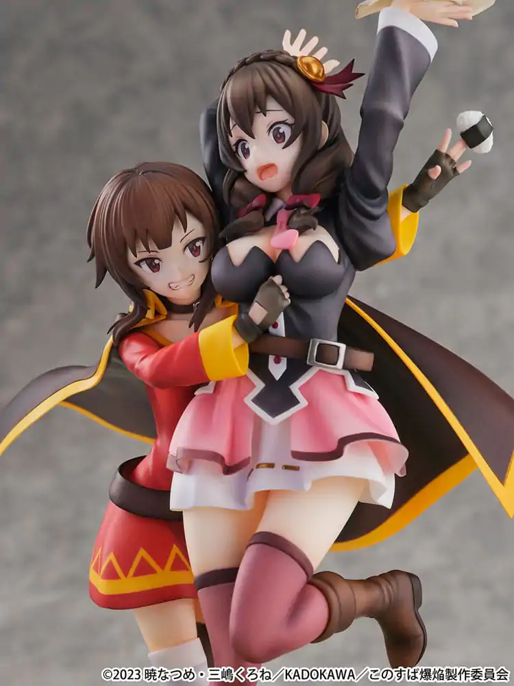 Konosuba: God's Blessing on This Wonderful World! SHIBUYA SCRAMBLE FIGURE Statuie PVC 1/6 Megumin & Yunyun Futari wa Otomodachi Ver. 26 cm poza produsului