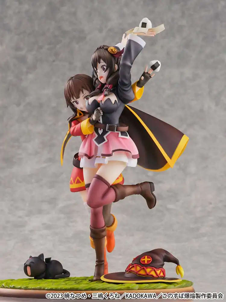 Konosuba: God's Blessing on This Wonderful World! SHIBUYA SCRAMBLE FIGURE Statuie PVC 1/6 Megumin & Yunyun Futari wa Otomodachi Ver. 26 cm poza produsului