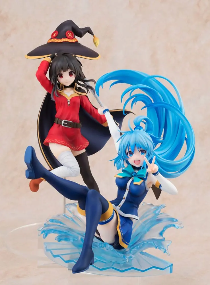 Konosuba God's blessing on this wonderful world! Statuie PVC 1/7 Aqua: Sneaker Bunko 30th Anniversary Ver. (re-run) 19 cm poza produsului