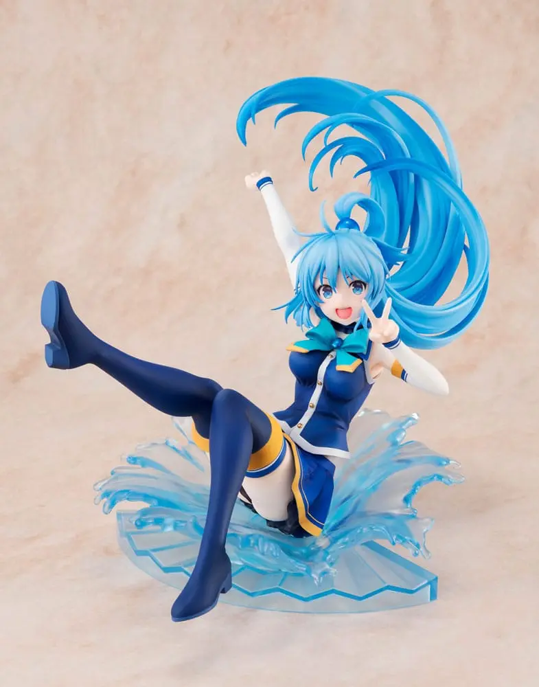 Konosuba God's blessing on this wonderful world! Statuie PVC 1/7 Aqua: Sneaker Bunko 30th Anniversary Ver. (re-run) 19 cm poza produsului