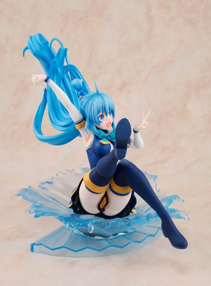 Konosuba God's blessing on this wonderful world! Statuie PVC 1/7 Aqua: Sneaker Bunko 30th Anniversary Ver. (re-run) 19 cm poza produsului