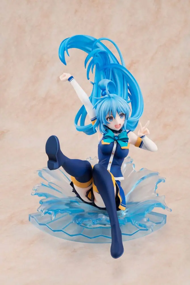 Konosuba God's blessing on this wonderful world! Statuie PVC 1/7 Aqua: Sneaker Bunko 30th Anniversary Ver. (re-run) 19 cm poza produsului