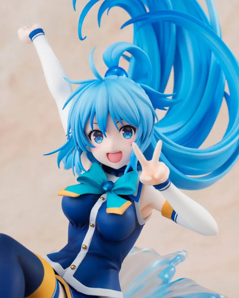 Konosuba God's blessing on this wonderful world! Statuie PVC 1/7 Aqua: Sneaker Bunko 30th Anniversary Ver. (re-run) 19 cm poza produsului