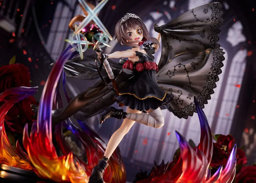 Konosuba God's blessing on this wonderful world! Statuie PVC 1/7 Megumin the Black Rose Dress Ver. 28 cm poza produsului