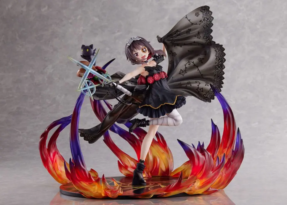 Konosuba God's blessing on this wonderful world! Statuie PVC 1/7 Megumin the Black Rose Dress Ver. 28 cm poza produsului