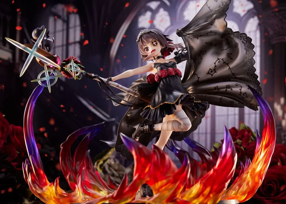 Konosuba God's blessing on this wonderful world! Statuie PVC 1/7 Megumin the Black Rose Dress Ver. 28 cm poza produsului