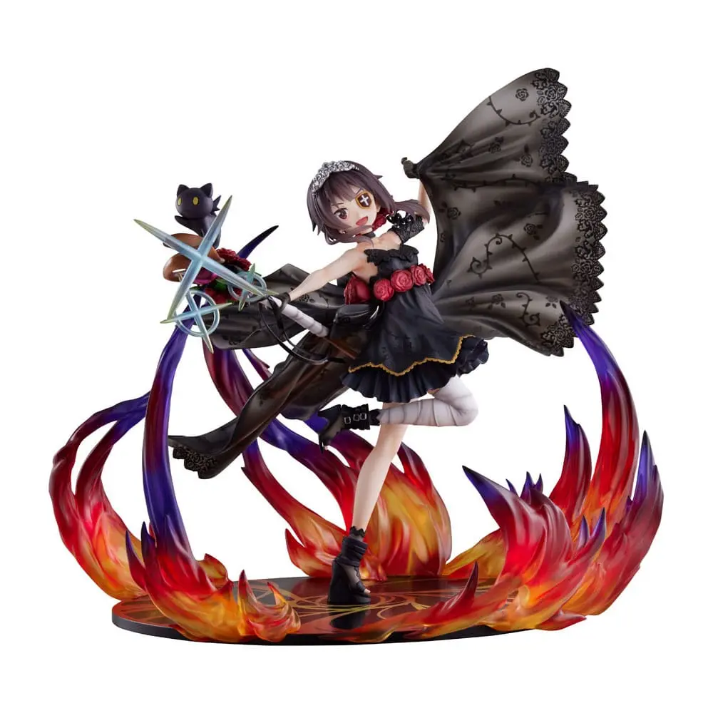 Konosuba God's blessing on this wonderful world! Statuie PVC 1/7 Megumin the Black Rose Dress Ver. 28 cm poza produsului