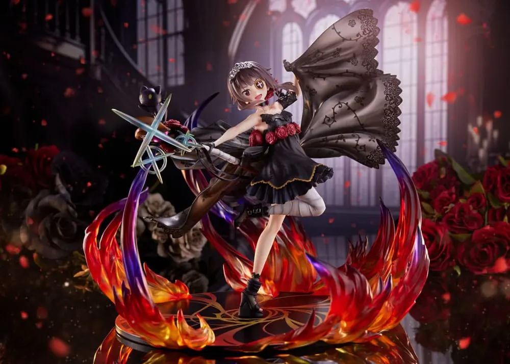 Konosuba God's blessing on this wonderful world! Statuie PVC 1/7 Megumin the Black Rose Dress Ver. 28 cm poza produsului