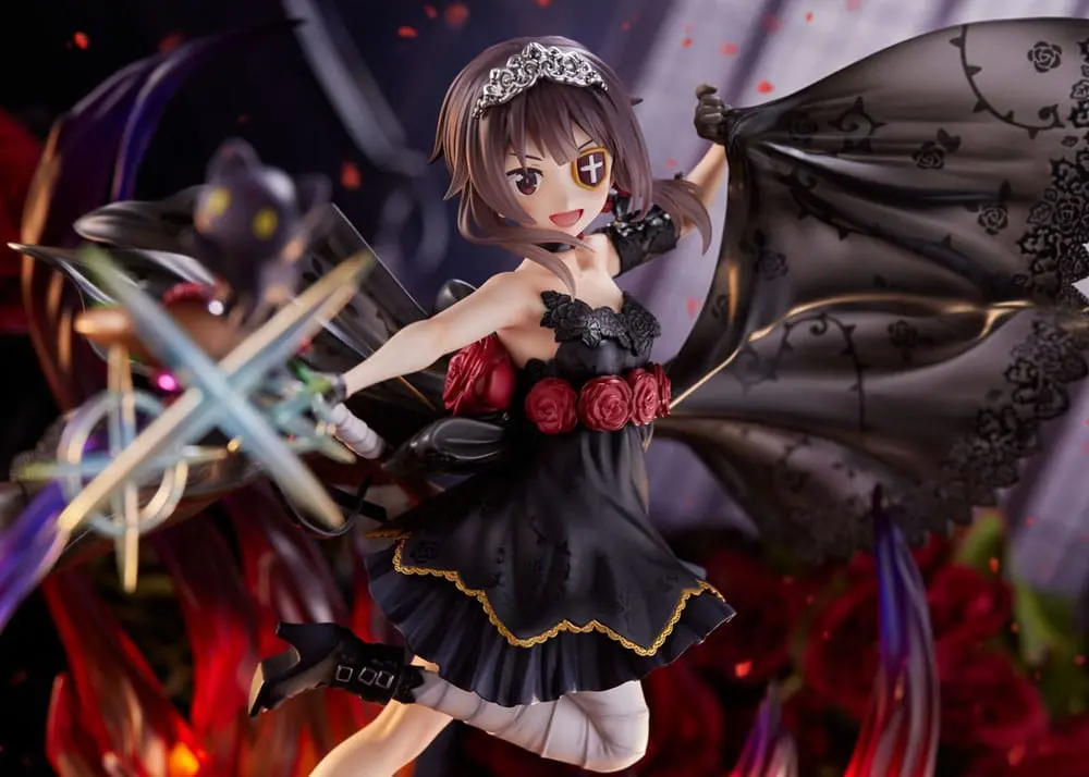 Konosuba God's blessing on this wonderful world! Statuie PVC 1/7 Megumin the Black Rose Dress Ver. 28 cm poza produsului