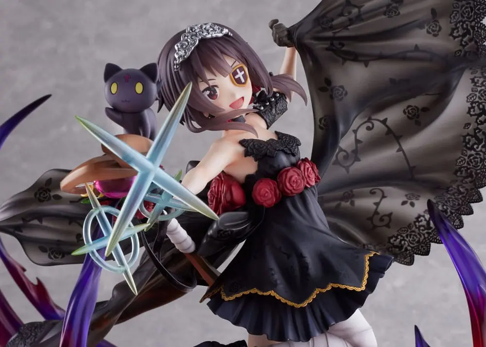 Konosuba God's blessing on this wonderful world! Statuie PVC 1/7 Megumin the Black Rose Dress Ver. 28 cm poza produsului