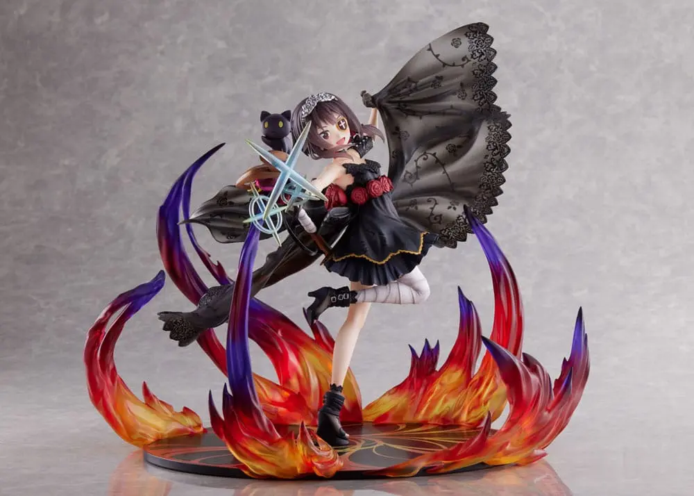 Konosuba God's blessing on this wonderful world! Statuie PVC 1/7 Megumin the Black Rose Dress Ver. 28 cm poza produsului