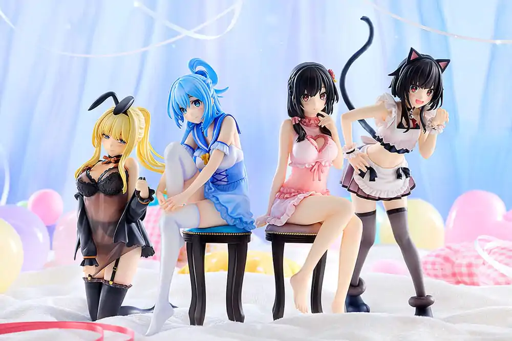 Konosuba God's blessing on this wonderful world! Statuie PVC Yunyun: Light Novel Negligee Ver. 16 cm poza produsului