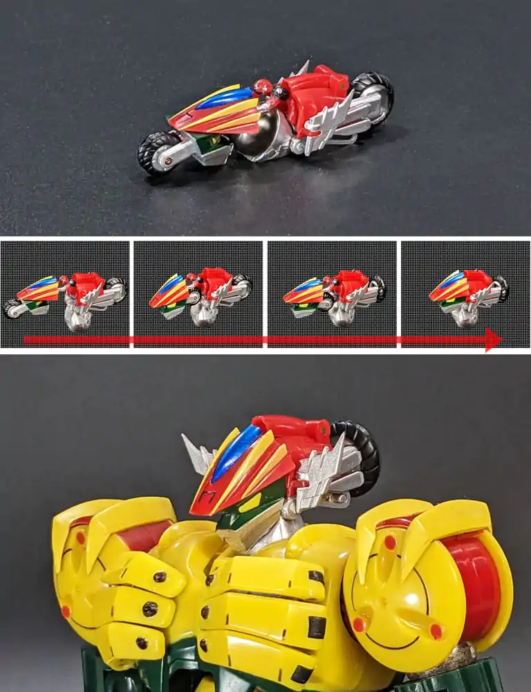 Figurină de acțiune Kotetsushin Jeeg Dynamite Action Kotetsu-Shin Jeeg 17 cm poza produsului