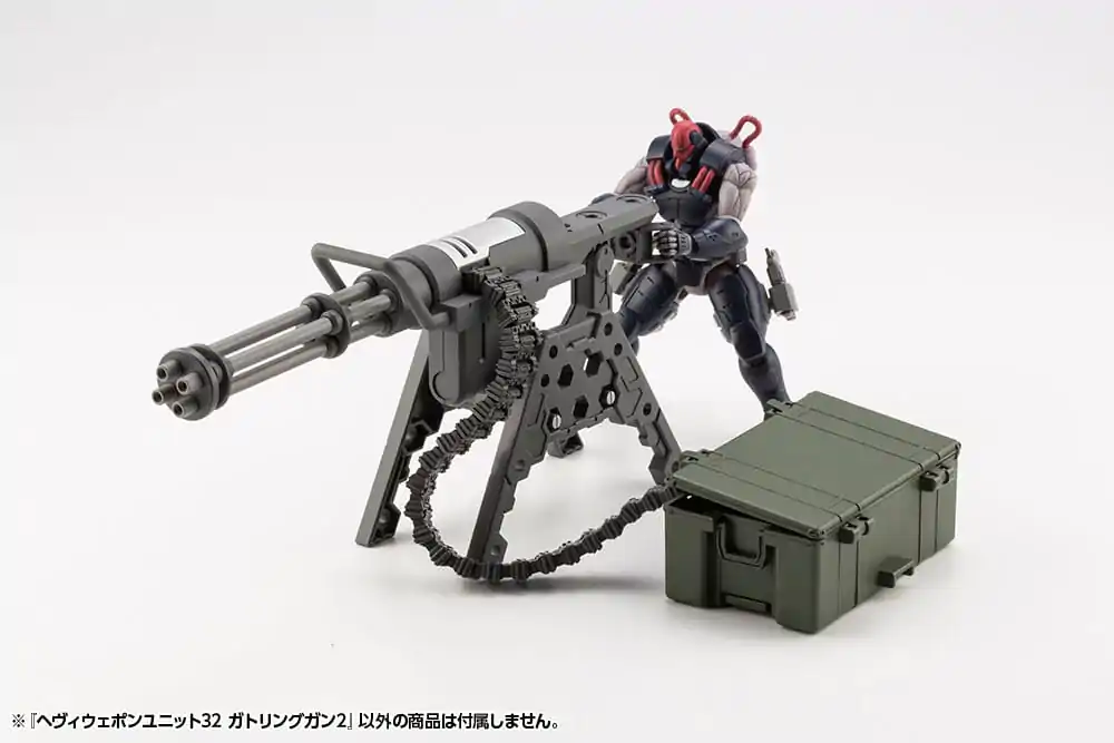 Kotobukiya M.S.G. Model Kit Set de Accesorii Heavy Weapon Unit 32 Gatling Gun 2 12 cm poza produsului