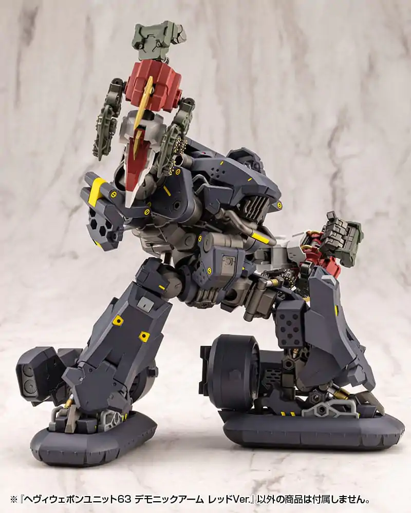 Kotobukiya M.S.G. Model Kit Set Accesorii Heavy Weapon Unit 63 Demonic Arm Red Ver. poza produsului