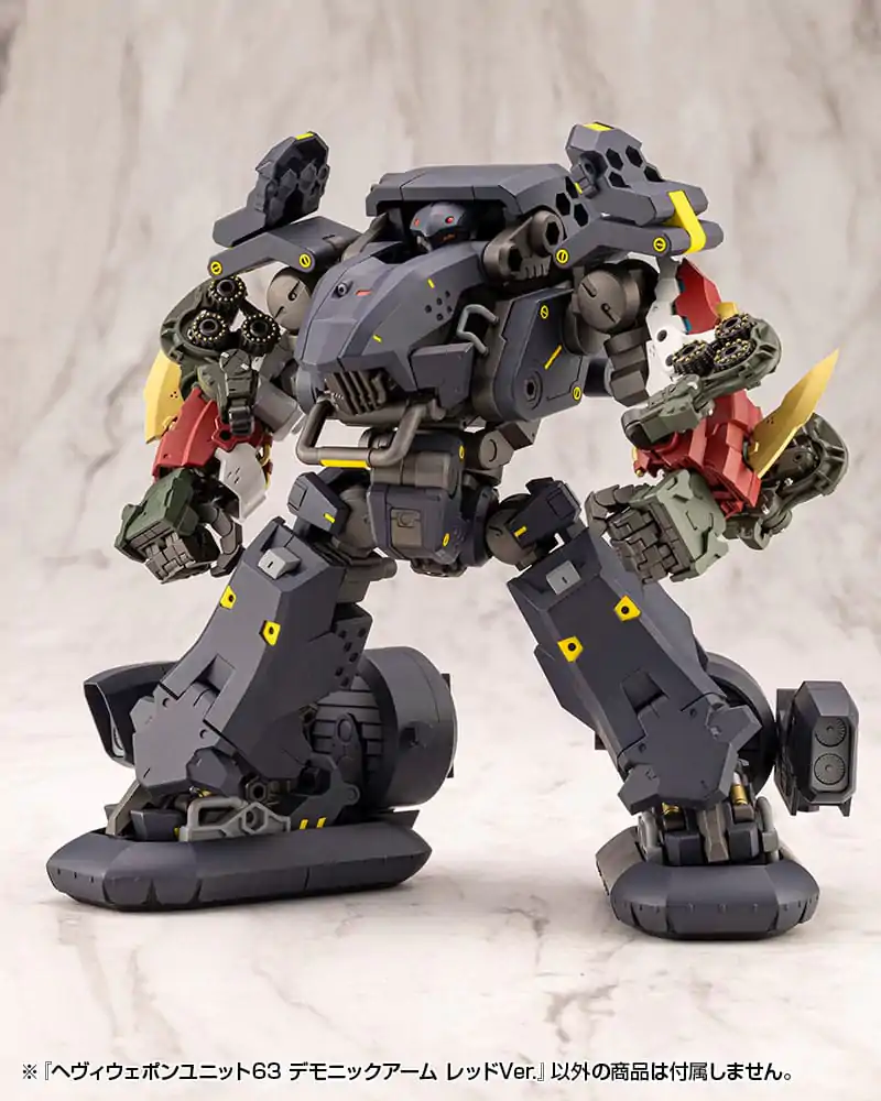 Kotobukiya M.S.G. Model Kit Set Accesorii Heavy Weapon Unit 63 Demonic Arm Red Ver. poza produsului