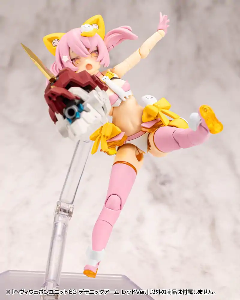 Kotobukiya M.S.G. Model Kit Set Accesorii Heavy Weapon Unit 63 Demonic Arm Red Ver. poza produsului