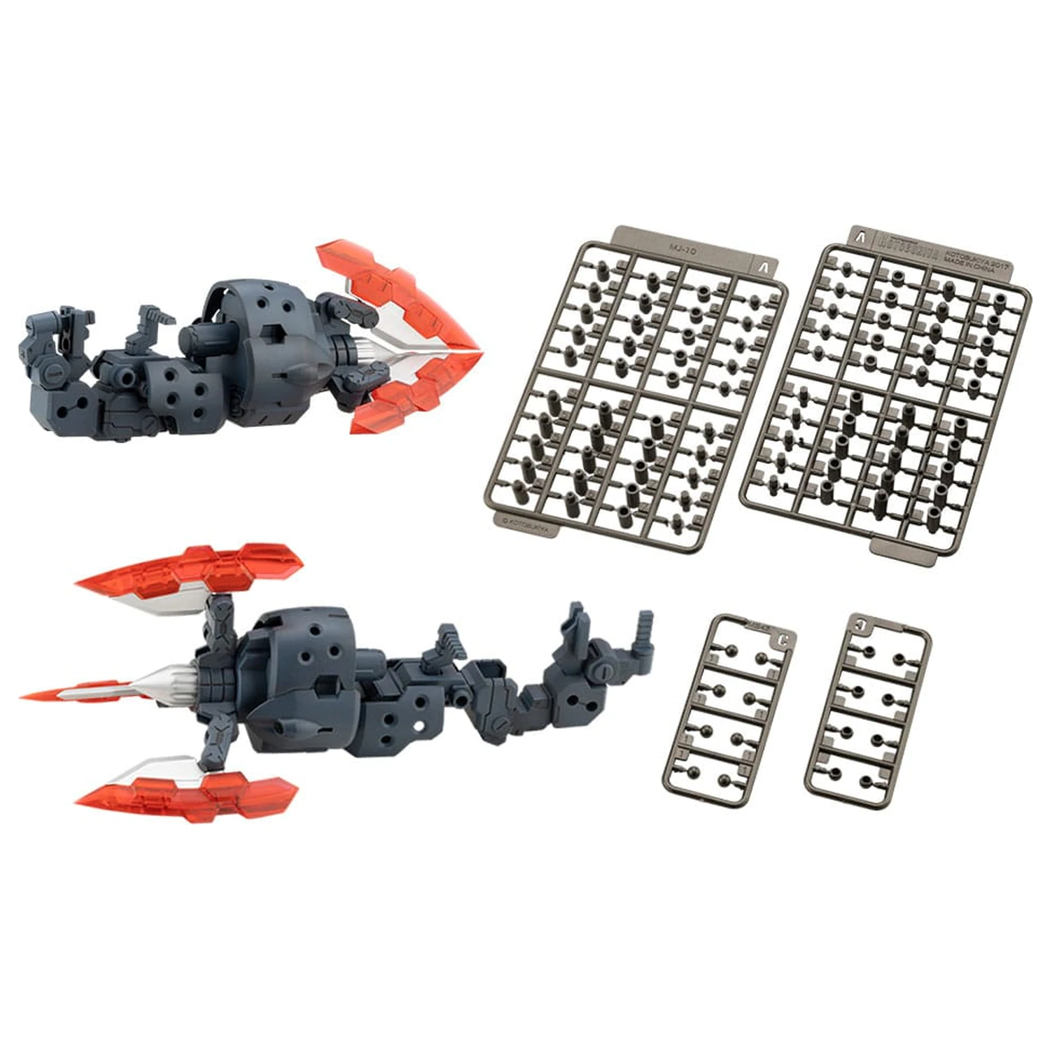 Kotobukiya M.S.G. Set de accesorii pentru kit de model Unitatea de arme grele 65 Set de concasor cu spirala dubla poza produsului