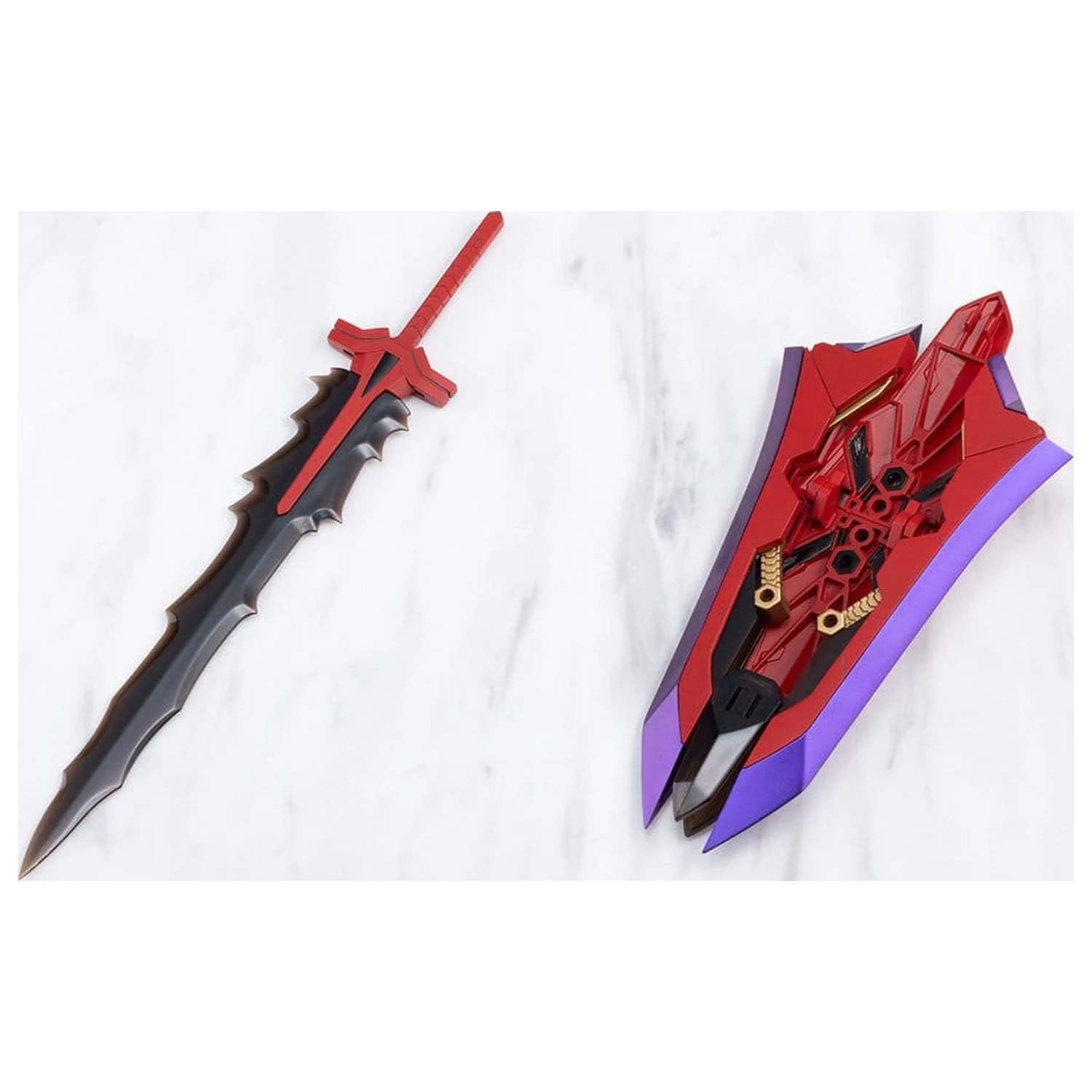 Kotobukiya M.S.G. Set de Accesorii Model Kit Unitate de Arme Grele 79 Knight Master Sword Chaos Ver. poza produsului