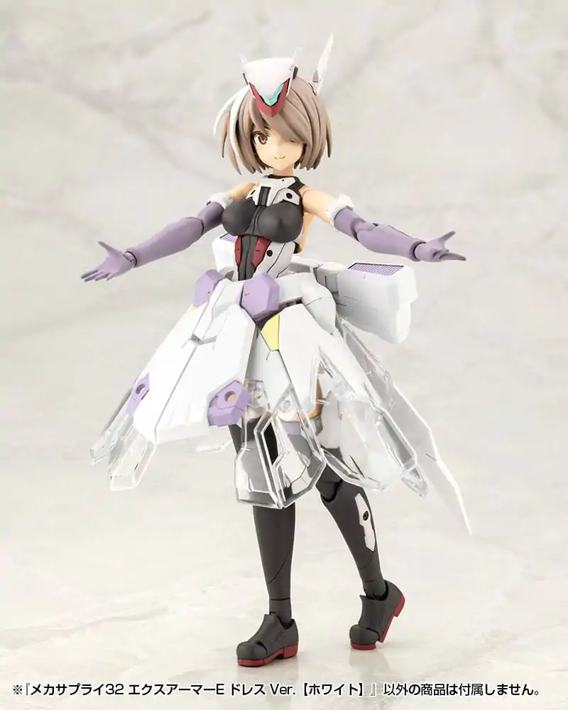Kotobukiya M.S.G. Model Kit Set Accesorii Mecha Supply Y32 Expansion Armură Tip E Dress Ver. White poza produsului